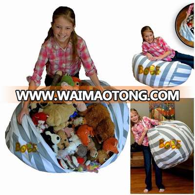 Latest Indoor Stuffed Animal Bean Bag, Storage Bean Bag, Kids Bean Bag