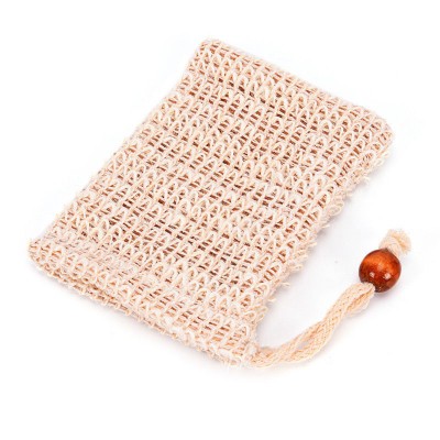 Wholesale Natural Exfoliating Mesh Soap Sisal Soap Bag