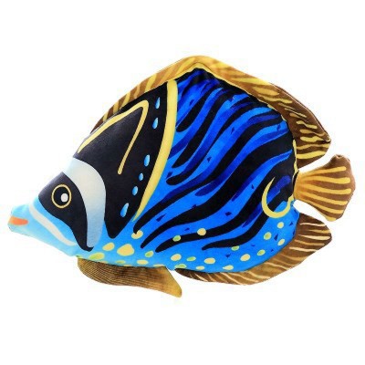 2021 Cute Simulation Ocean Tropical Fish  Plush Toy Cushion